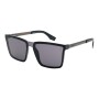 Lentes de Sol Infinity Cuadrado Unisex Negro/Negro