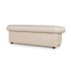 Sillón 100% Cuero - 3 Cuerpos - Chesterfield Arena
