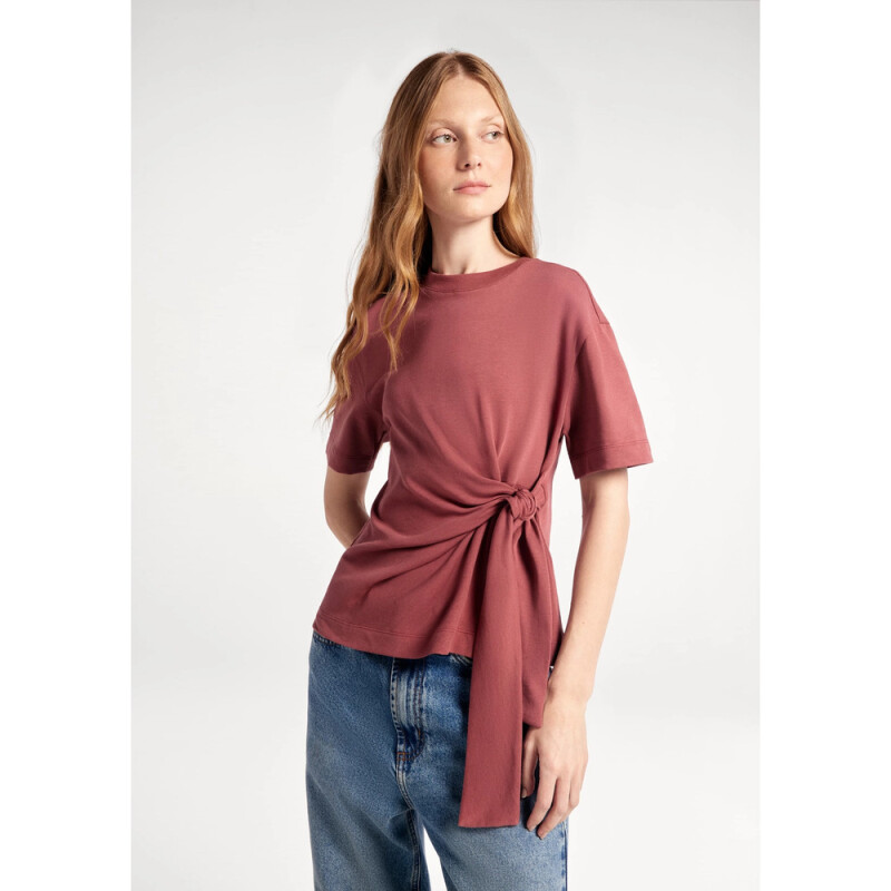 BLUSA FEM VERMELHO ESCURO
