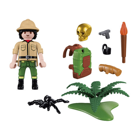 Explorador de Selva Tropical Playmobil 14 Piezas U