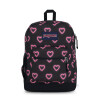Mochila Portalaptop Cross Town Plus Happy Hearts Black