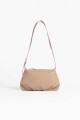 Bandolera-baguette con correa ajustable BEIGE