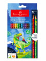 LAPICES DE COLORES DINOSAURIO MULTICOLOR
