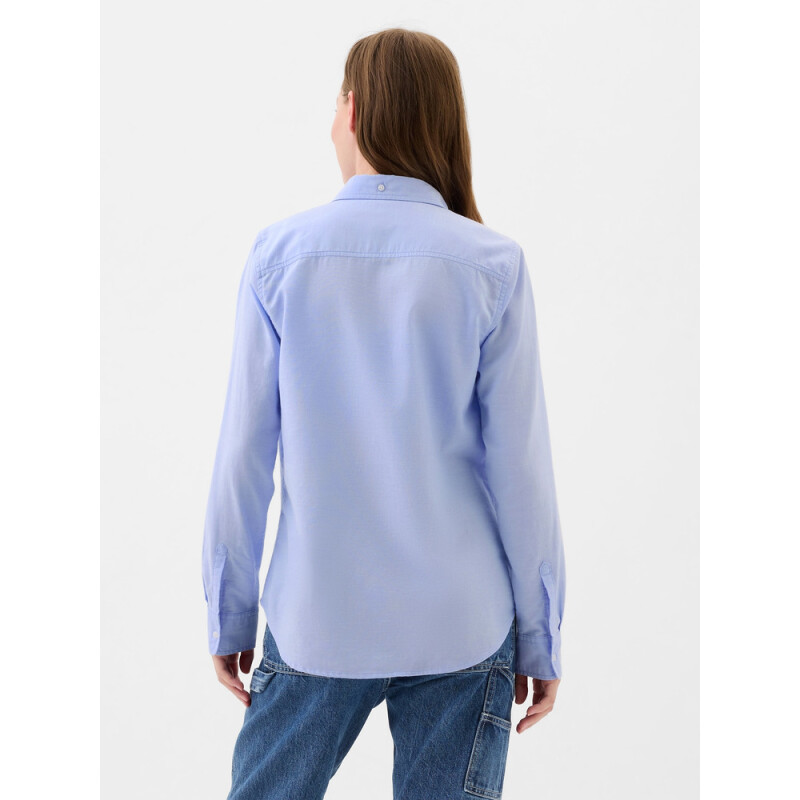 V-FRCH FITTED OXFORD LOGO Light Blue