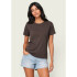 CAMISETA MM FEM MARROM ESCURO