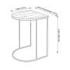 SET MESA LATERAL OVAL (CD) Unica
