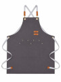 DELANTAL CANVA GRIS