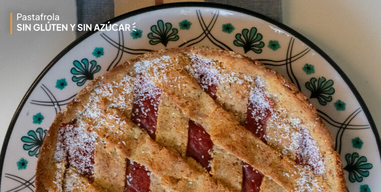 Pastafrola sin azúcar con harina de almendras: una versión más liviana del clásico