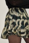 Falda Sienna Wild Lurex Verde
