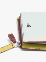 Cartera Estampada Con Textura multicolor