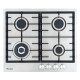 Anafe a Gas 4 Hornallas Triple Corona 60 cm | Bompani BO213NB/N Anafe a Gas 4 Hornallas Triple Corona 60 cm | Bompani BO213NB/N