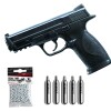 Combo Pistola Co2 Smith & Wesson M&p Calibre 4,5mm Combo Pistola Co2 Smith & Wesson M&p Calibre 4,5mm
