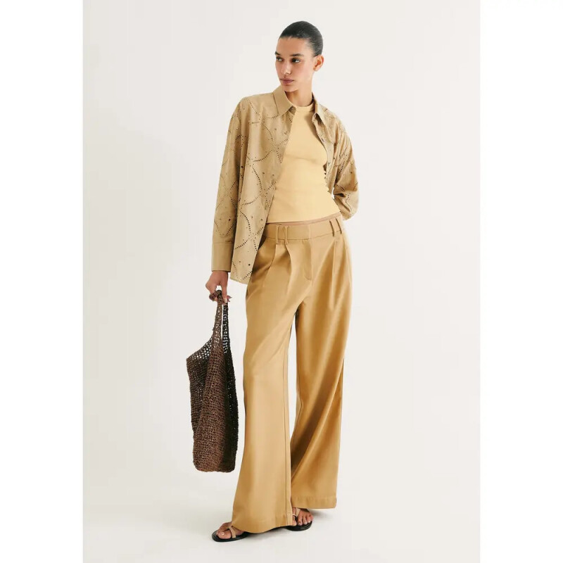 BLUSA MM FEM AMARELO CLARO