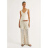 BLUSA SM FEM OFF WHITE
