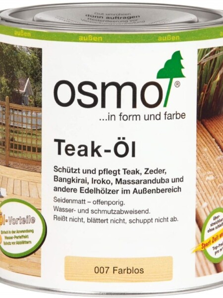 OSMO 007 DECKING 12 UV TEKA INCOLORO 2.5 LT N/A