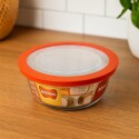 Vianda Vidrio Facilita Redonda Con Tapa 1200Ml Vianda Vidrio Facilita Redonda Con Tapa 1200Ml