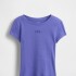 FRCH SS RIBBED TEE BLUE IRIS 2