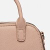 Cartera de mano New Penny en efecto cuero saffiano Rosa