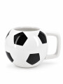 TAZA PELOTA FUTBOL 500 ML BLANCO