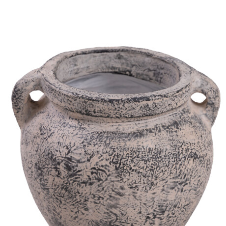 JARRÓN ANTIQUE 21CM 45 GRIS CERÁMICA 45.114.141