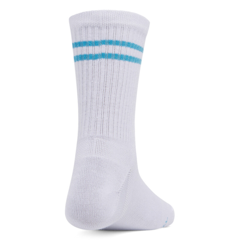 UA Essential Nv Mid Crew 3pk-WHT WHT-102