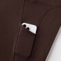 Leggings Cold Weather High-Waisted Pocket Mujer Cacao