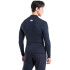 UA HG Armour Comp Mock LS-GRY BLK-001