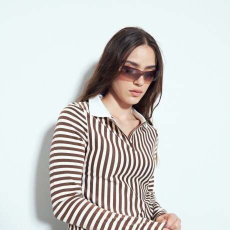 REMERA RUFINA Chocolate