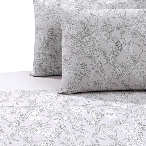 Juego Sábanas Queen Size Dohler 130 Hilos 100% Algodón PLUMA