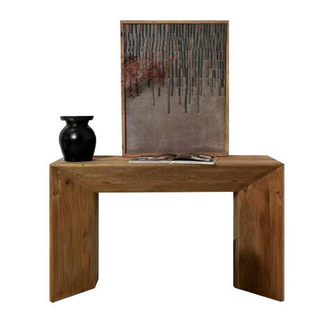 CONSOLA DE ARRIME MESA LATERAL MADERA MACIZA - LÍNEA RÚSTICA CONSOLA DE ARRIME MESA LATERAL MADERA MACIZA - LÍNEA RÚSTICA