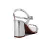 Sandalia Ramarim Mujer Taco 8cm Plata