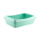 CAT LITTER TRAY SOFT GREEN CAT LITTER TRAY SOFT GREEN