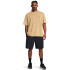UA Vibe Woven Cargo Short-GRN BLK-001