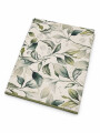 MANTEL ESTAMPADO HOJAS VERDE