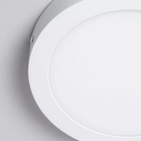 PLRA018 Panel LED Redondo de Adosar 18W Luz Fría
