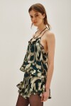Top Frills Wild Lurex Verde