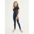 CALCA LEGGING FEM AZUL ESCURO
