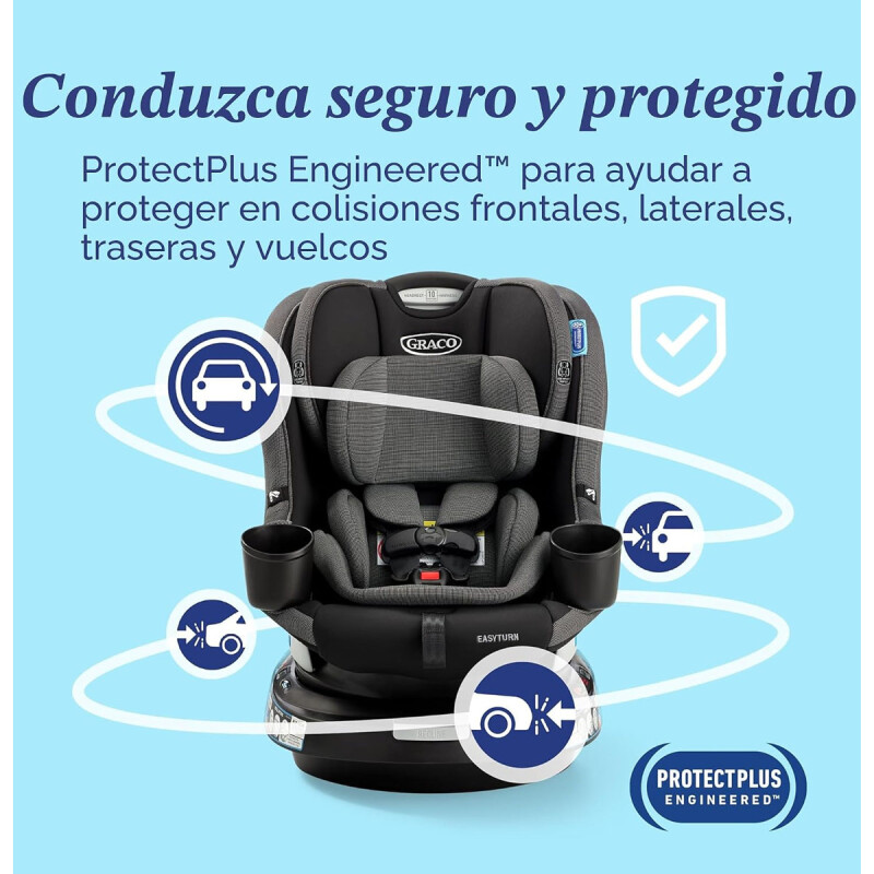 Silla de auto Easyturn 360 de 0 a 30 Kg Graco Silla de auto Easyturn 360 de 0 a 30 Kg Graco