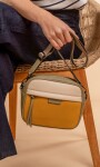 BANDOLERA MORRAL PALMA CURCUMA MANTECA Y LAUREL