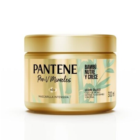 Pantene Mascarilla Intensiva Miracles Bambú Nutre y Crece 300ml – Cabello Fuerte y Saludable Pantene Mascarilla Intensiva Miracles Bambú Nutre y Crece 300ml – Cabello Fuerte y Saludable