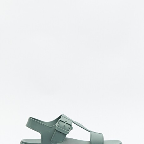 SANDALIA ROMANIKA Verde Grisáceo