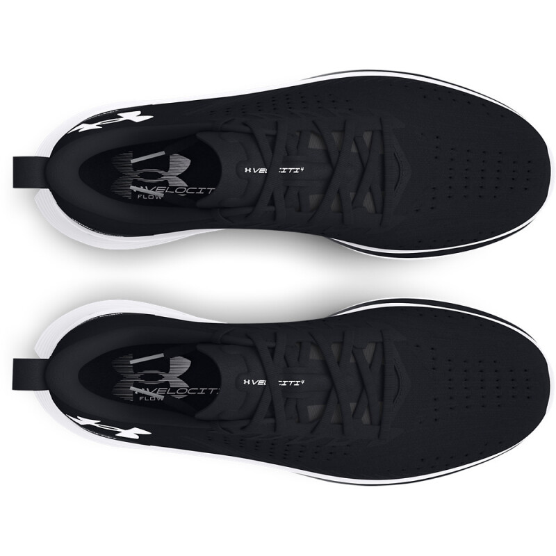 UA W Velociti 4-WHT BLK-001