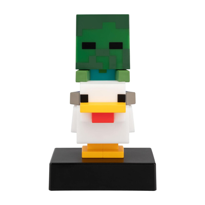 Lámpara Minecraft Chicken Jockey Lámpara Minecraft Chicken Jockey