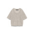 VMLEILANI STITCH 2/4 U-NECK PULLOVER Pumice Stone
