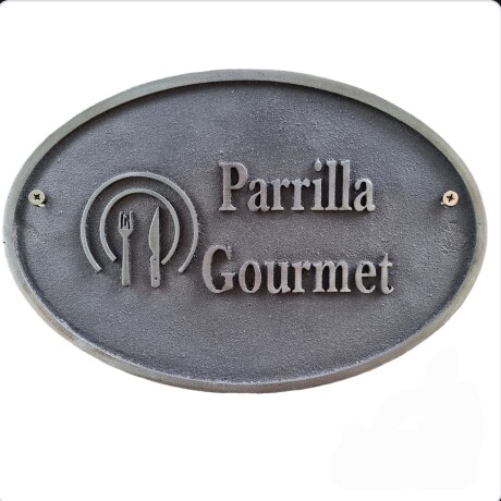 Placa de Fundicion Oval Parrilla Gourmet 001