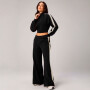 Casaca Elevated Track Jacket Mujer Black/almond Milk