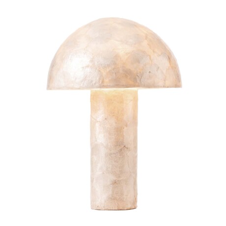 LAMPARA DE MESA CAPIZ NATURAL-BEIGE GFT1