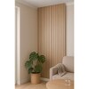 Panel Eps acanalado interior Creme 2850x168x12mm Panel Eps Acanalado Interior Creme 2850x168x12mm