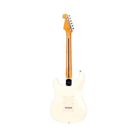 GUITARRA ELECTRICA SX SST62HSSVWH STRAT HSS BLANCO VINTAGE CON FUNDA GUITARRA ELECTRICA SX SST62HSSVWH STRAT HSS BLANCO VINTAGE CON FUNDA