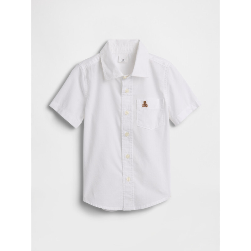 V-SS POPLIN OPTIC WHITE